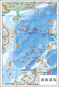 南海諸島地圖