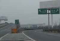 滬杭高速公路路線圖