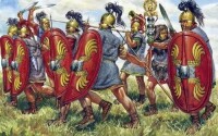 直接發起衝鋒的羅馬軍團步兵