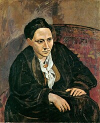 畢加索1906年為格特魯德·斯坦畫的肖像
