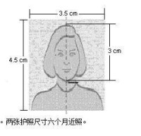 紐西蘭旅遊簽證照片規格