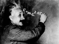 愛因斯坦書寫質能方程