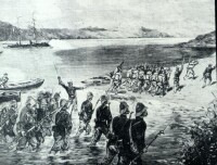 法國軍隊於1858年入侵峴港