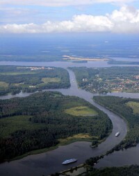 伏爾加河風景