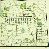 北京地鐵10號線一期線路圖
