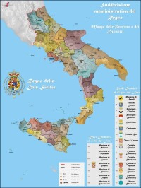 兩西西里王國地圖