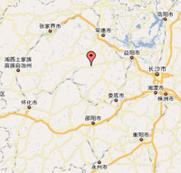 小淹鎮在湖南省的位置