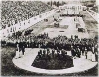 1896 Olympic opening ceremony