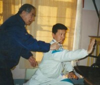 1994年張文廣宗師指導黃連順查拳