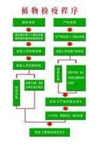 植物檢疫程序流程