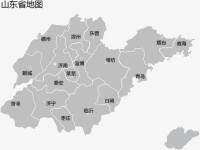 山東省行政區域地圖