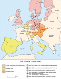三十年戰爭地圖