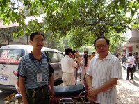 2008年6月5日蘭輝（左）
