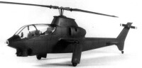 早期的Model 209設計，採用后三點式起落架