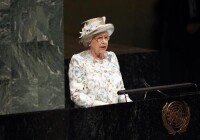 英女王伊麗莎白二世在大會堂講話