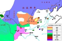 五胡亂華前北方外族分布圖
