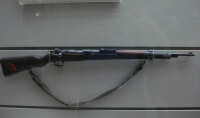 博物館里陳列的中正式步騎槍