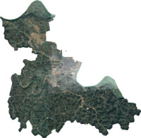 潼川鎮衛星圖