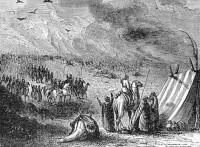 岡比西斯二世失落的軍團，19世紀繪畫