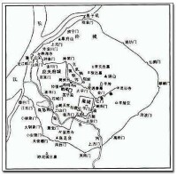 明朝南京城地圖