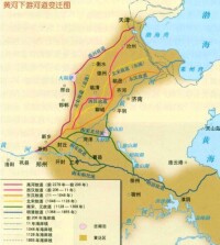黃河古道地圖