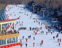 軍都山滑雪場初級雪道