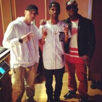 Eminem,Big Sean和Royce Da 5&amp;#39;9&amp;#39;&amp;#39;在錄音室