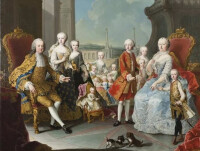 1754年的女王一家