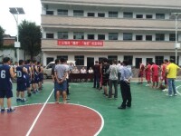 仁義鎮迎“國慶”福航杯籃球比賽