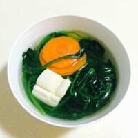 菠菜豆腐湯