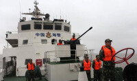 中國公安邊防海警部隊的海警1001號艦