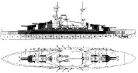 巴伐利亞級戰列艦線圖