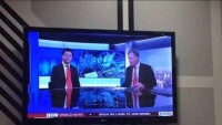 馮林先生接受英國BBC電視採訪