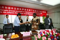 剛果（布）外交部長一行來訪公司