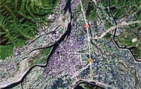 涇川鎮衛星圖