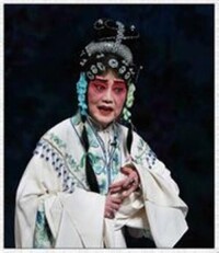 淮劇藝術家武麗娟昔日在舞台上表演