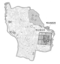 京城內明故宮位置圖