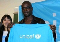 利利安·圖拉姆參加聯合國兒童基金會活動