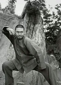 釋德建禪師演練瀕臨失傳的傳統少林武術