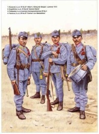 奧匈帝國軍隊中的捷克和德意志民族的軍人