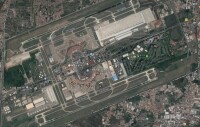 谷歌衛星地圖中的機場