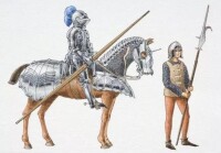 15世紀的法國騎士與步兵