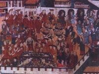 布達拉宮壁畫(跳神)