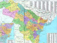 清化省行政區劃地圖