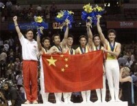 2000年悉尼奧運會上中國體操男隊