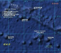 瑪麗亞環礁地理位置圖
