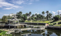 樂東縣城抱由鎮文化公園。