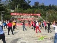 2016年12月德化鎮紅歌、民族健身舞培訓一角1