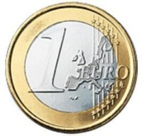 1歐元