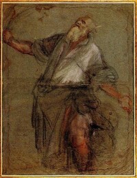 義大利巴薩諾《站立的老人》 1575年作